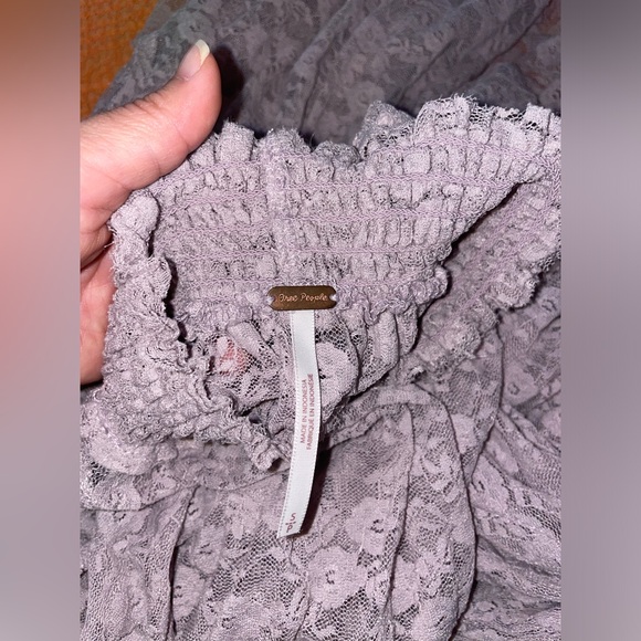 Free People Lace Top Size Small - Picture 4 of 5